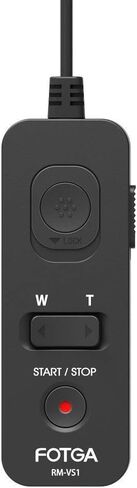 Fotga 3.3ft Wired Remote Control for Sony Camcorder Camera RM-VPR1, Shutter Release Cord Cable for Sony A6500 A6300 A6000 A6400 A7 A7S A7R II III A9 RX100M6 RX100M4 RX100M5 RX10M3 RX10M4 A77II A99II in Saudi Arabia
