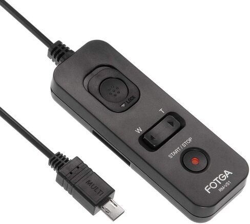Fotga 3.3ft Wired Remote Control for Sony Camcorder Camera RM-VPR1, Shutter Release Cord Cable for Sony A6500 A6300 A6000 A6400 A7 A7S A7R II III A9 RX100M6 RX100M4 RX100M5 RX10M3 RX10M4 A77II A99II in Saudi Arabia