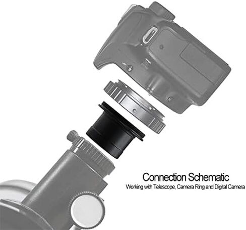 Microscope Adapter Camera Adapter T Ring Interface for Telescope Microscope Microscope Accessories (Color : 5P0011) in Saudi Arabia