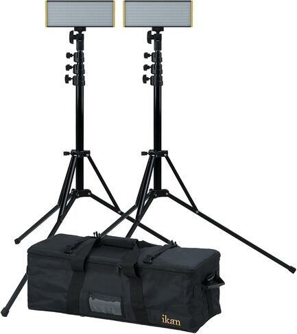Ikan Onyx 120 Bi-Color Aluminum On Camera LED Light, Black (OYB120) in Saudi Arabia