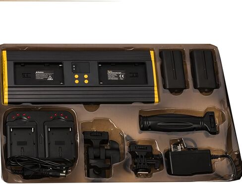 Ikan Onyx 120 Bi-Color Aluminum On Camera LED Light, Black (OYB120) in Saudi Arabia