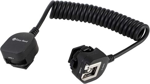 Easy Hood 1.6ft TTL Off-Camera Flash Speedlite Sync Cord for Sony A7R IV A7II A7III A7RII A7RIII A7SII A7 A7R A7S A6600 A6100 A6500 A6400 A6300 Camera with Multi Interface MI Shoe in Saudi Arabia