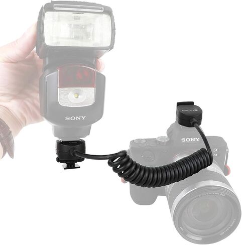 Easy Hood 1.6ft TTL Off-Camera Flash Speedlite Sync Cord for Sony A7R IV A7II A7III A7RII A7RIII A7SII A7 A7R A7S A6600 A6100 A6500 A6400 A6300 Camera with Multi Interface MI Shoe in Saudi Arabia