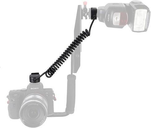 Easy Hood 1.6ft TTL Off-Camera Flash Speedlite Sync Cord for Sony A7R IV A7II A7III A7RII A7RIII A7SII A7 A7R A7S A6600 A6100 A6500 A6400 A6300 Camera with Multi Interface MI Shoe in Saudi Arabia