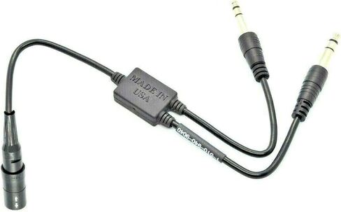 محول سماعة رأس الطيران العام Bose Lemo (6pin) إلى GA ثنائي التوصيل in Saudi Arabia