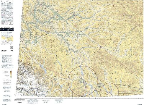FAA Chart: VFR Sectional Whitehorse SWHI (Current Edition) in Saudi Arabia