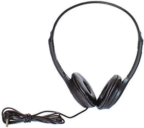 Soundnetic SN313 Bulk Classroom Headphones 100 Pack – Wired On-Ear Stereo Headphones for Students K-12, Leatherette Earpads, 3.5mm Jack, Compatible with Chromebook, Laptop, Computer – School Pack in Kuwait