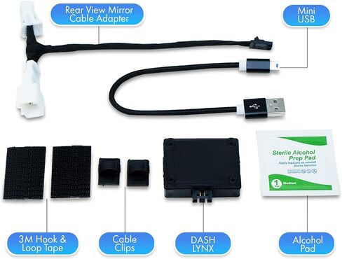 Made in USA* Dash Lynx Dash Camera Power Supply Plug-and-Play for 2016-2023 Toyota Tacoma Sienna Tundra Suburu Impreza in Saudi Arabia