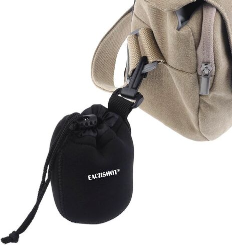 YONGNUO YN50mm F1.8 Lens AF/MF Standard Prime Lens for Canon EOS Rebel Camera + EACHSHOT Lens Bag in Saudi Arabia