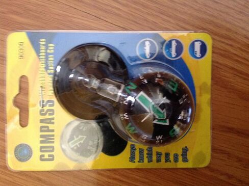 Compass Mount in the Windshield or Dashboard with Suction Cup in Kuwait