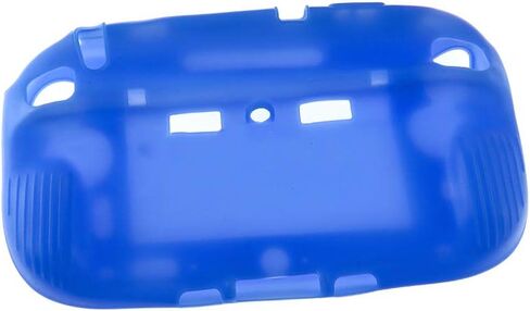 Protective Soft Rubber Silicone Shell Case Cover for for Wii U Gamepad Controller (Black) in Saudi Arabia