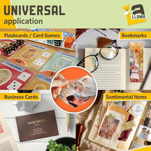 أوراق تغليف ذاتية اللصق بحجم بطاقة العمل، لمسة نهائية ناعمة من الساتان، 2.6 × 3.9 بوصة، سمك 4 مل، 20 حزمة من أوراق التصفيح ذاتية الغلق، أكياس تغليف لبطاقات العمل 2 × 3.5 in Kuwait