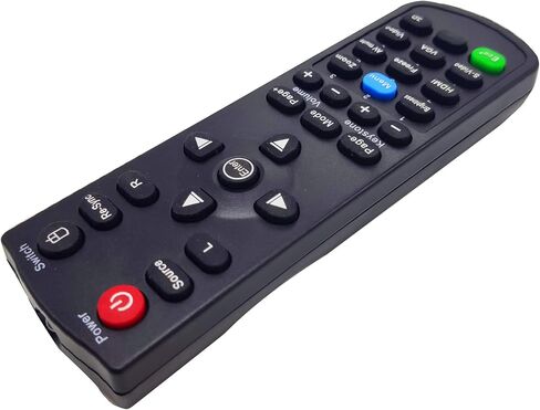 INTECHING Projector Remote Control for Optoma EW556, EX555, EX556, TW556-3D, TW635-3D, TX635-3D, W304M, W306ST, W401, W501, X304M, X306ST, X401, X501, ZW210ST, ZW212ST, ZX210ST, ZX212ST in Kuwait