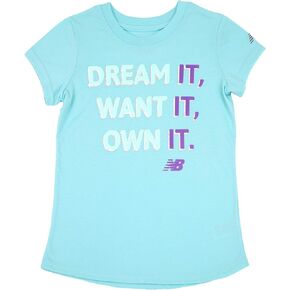 New Balance Girl's Short Sleeve Graphic Tees