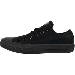 Converse Unisex Chuck Taylor All Star Low Top Black Monochrome Sneakers - 11.5 B(M) US Women / 9.5 D(M) US Men in Kuwait