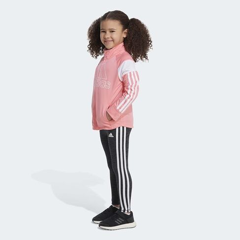 adidas girls 2 Piece Tricot Jacket & Tight Set in Kuwait