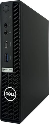 Dell OptiPlex 7090 MFF Micro Form Factor Desktop Computer - 10th Gen Intel Core i7-10700T up to 4.50 GHz CPU, 32GB RAM, 512GB PCIe SSD, Intel UHD Graphics 630, Wi-Fi 6, Bluetooth 5.1, Windows 11 Pro in Saudi Arabia