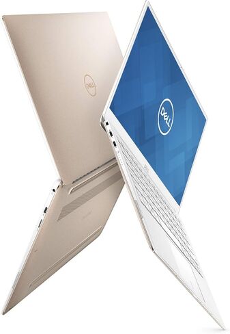New Dell XPS13, XPS9380-7885GLD-PUS, Intel Core i7-8565 (8MB Cache, up to 4.6GHz), 8GB 2133Hz RAM, 13.3" 4K Ultra HD (3840x2160) InfinityEdge Touch Display, 256GB SSD, Fingerprint Reader, Gold in Saudi Arabia