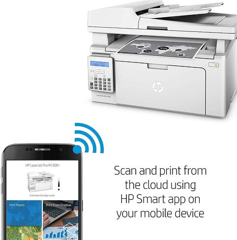 HP LaserJet Pro M130fn All-in-One Laser Printer in Saudi Arabia