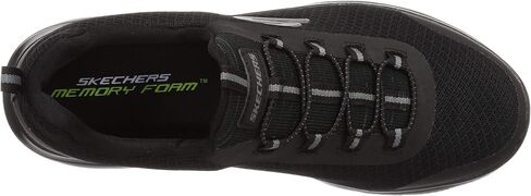 Skechers - أحذية رجالي Summits - Repinski، المقاس: 11.5 M US، اللون: أسود/أسود in Saudi Arabia