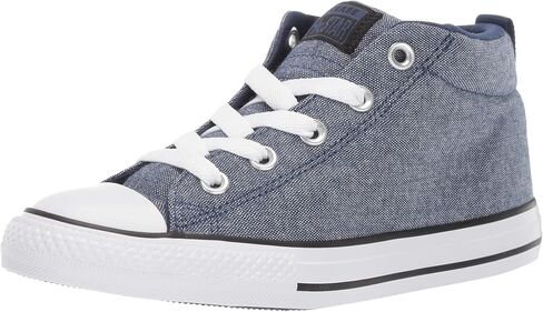 حذاء رياضي Chuck Taylor All Star Street معقود بأربطة متوسطة الحجم للأطفال من الجنسين من Converse in Saudi Arabia