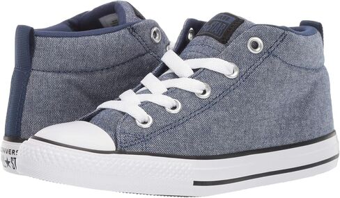حذاء رياضي Chuck Taylor All Star Street معقود بأربطة متوسطة الحجم للأطفال من الجنسين من Converse in Saudi Arabia