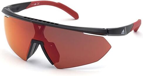 Sunglasses Adidas Sport SP 0015 01L Shiny Black/Roviex Mirror in Kuwait