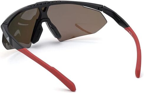Sunglasses Adidas Sport SP 0015 01L Shiny Black/Roviex Mirror in Kuwait