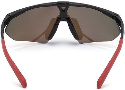 Sunglasses Adidas Sport SP 0015 01L Shiny Black/Roviex Mirror in Kuwait
