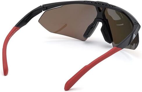 Sunglasses Adidas Sport SP 0015 01L Shiny Black/Roviex Mirror in Kuwait
