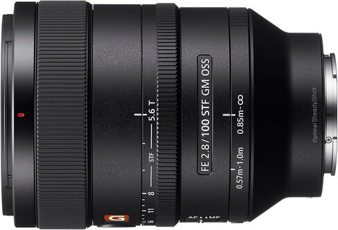 Sony SEL100F28GM 100mm f2.8 Medium-telephoto Fixed Prime Camera Lens, Black (Renewed) in Saudi Arabia