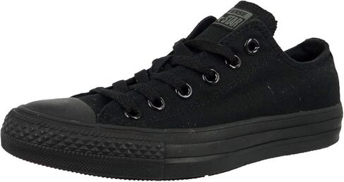 Converse Unisex Chuck Taylor All Star Low Top Black Monochrome Sneakers - 11.5 B(M) US Women / 9.5 D(M) US Men in Kuwait
