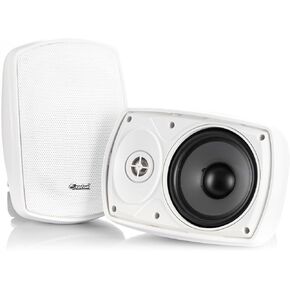 اكسوتون مكبرات صوت جدارية تجارية 6.5 انش 70 فولت للاستخدام الداخلي/الخارجي باللون الابيض in Kuwait