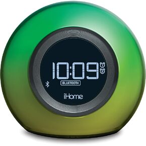 iHome Alarm Clock Radio with Bluetooth Speaker and Color Changing Lamp, USB Charging, and Speakerphone for Home, Office, or Dorm (IBT29BX6) in Kuwait