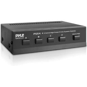 Pyle 4-Zone 100-Watt High Power Stereo Speaker Selector - 4-Pair in Kuwait