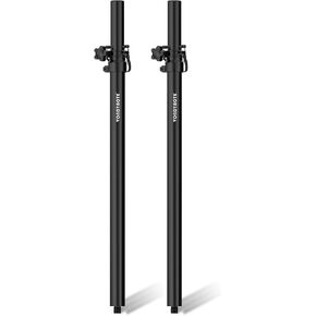 Multi Speaker Pole for Subwoofer with Height Adjustment Fits M20 Threaded Mount and 35mm Mount with Carry Bag, Set of 2 in Saudi Arabia