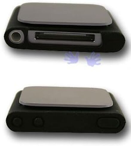 iPod Nano مع حافظة جلدية متعددة اللمس باللون الأسود / حافظة iPod nano من الجيل السادس in Kuwait