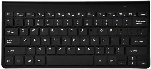 Wireless Keyboard Mouse Combo, 2.4GHz Slim Waterproof Keyboard and Mouse Kit for Desktop, Computer, PC(Black) in Saudi Arabia