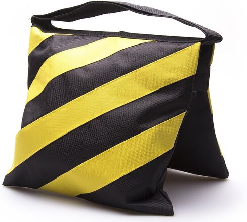 Fovitec StudioPRO أربعة حامل ثلاثي القوائم وخفيف الوزن باللون الأصفر لأكياس الرمل للأفلام والتصوير الفوتوغرافي والصور والفيديو في استوديو (تحمل ما يصل إلى 10 أرطال) in Kuwait