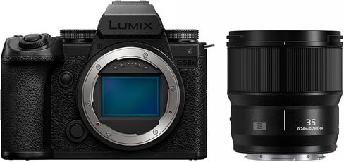 Panasonic LUMIX S5IIX Mirrorless Camera (DC-S5M2XKK) with LUMIX S Series 35mm F1.8 Lens (S-S35) in Saudi Arabia