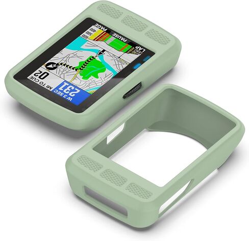 RuenTech Protective Case Compatible with Wahoo ELEMNT ROAM,Soft Silicone Protective Cover Case for Wahoo ELEMNT ROAM (WFCC4) GPS Cycling/Bike Computer Cycling Accessories (Black) in Saudi Arabia