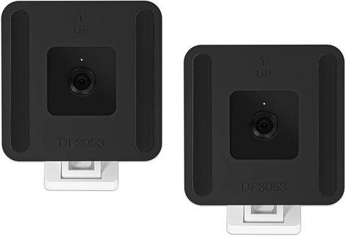 oioaahkeo Window Mount for Wyze Cam V3, Adhesive Mount for Mounting Wyze Cam V3 V2 on Window Glass(Black, 2 Pack) in Saudi Arabia