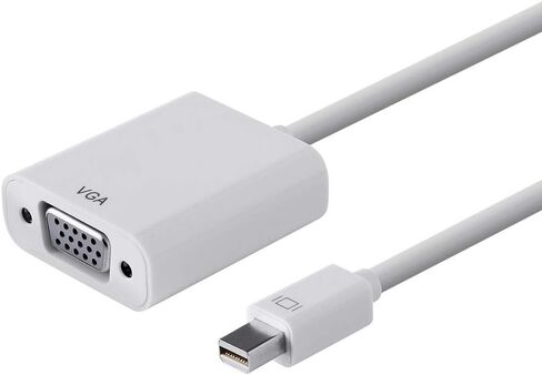 Monoprice Mini DisplayPort 1.2a / Thunderbolt to VGA Active Adapter, Black in Kuwait