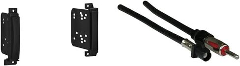 Metra Electronics 95-6513B Double DIN Dash Installation Kit for 2011 Jeep Grand Cherokee/Dodge Durango Vehicles (Black) in Kuwait