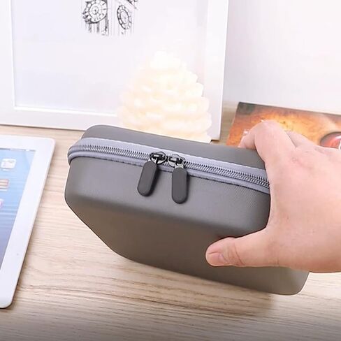 Travel Case for DJI OM 7P/OM7/OM8 - Portable Storage Bag Hardshell Carrying Case Fits DJI Osmo Mobile 7/7P /OM8 Smartphone Gimbal Stabilizer and Accessories(Grey) in Saudi Arabia