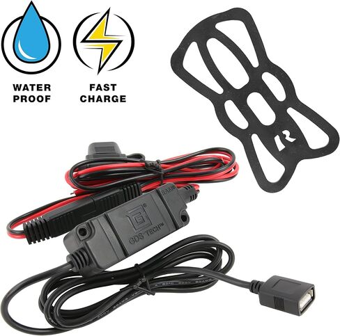 RAM Mounts Tough-Charge 15W Waterproof Wireless Charging Motorcycle Mount RAM-B-149Z-A-UN12W-V7M-1 in Saudi Arabia