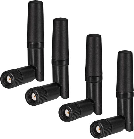 Eightwood Small WiFi Antenna Dual Band 2.4GHz 5GHz RP-SMA Antenna (2-Pack) | WiFi Antennas for PC Desktop Motherboard, PCIe WiFi Bluetooth Card, Wireless Router, Back Up Camera in Kuwait