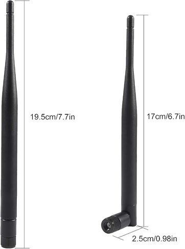 5pcs Dual Band WiFi Antenna 2.4GHz 5/5.8GHz 3dBi RP-SMA Male Antenna for Wireless Vedio Security IP Camera Recorder Surveillance Recorder Truck Trailer Rear View Backup Camera Reversing Monitor in Saudi Arabia