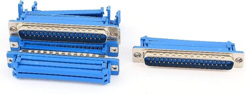 جديد LON0167 5 قطع DB37 D-SUB ذكر IDC تجعيد موصل مقبس محول لكابل الشريط المسطح (5 Stcke DB37 D-SUB IDC Crimpbuchsenstecker محول fr Flachbandkabel in Kuwait
