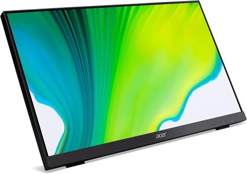 شاشة لمس Acer UT241Y bmiuzx مقاس 23.8 بوصة عالية الدقة (1920 × 1080) بدون إطار IPS مع حامل قابل للإمالة بمفصلات مزدوجة (USB 3.1 Type-C، ومنافذ HDMI وVGA)، أسود in Saudi Arabia